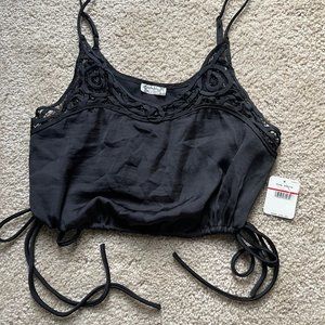 NWT-Intimately Free People Cropped Cinch Waist Scooped Neck Camisole- XS